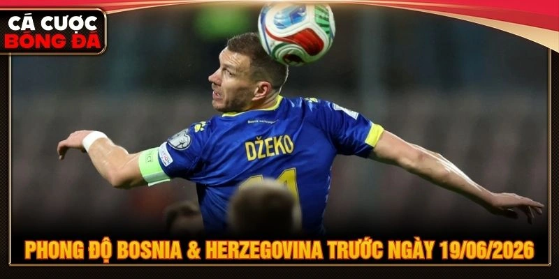 Phong độ Bosnia & Herzegovina trước ngày 19/06/2026