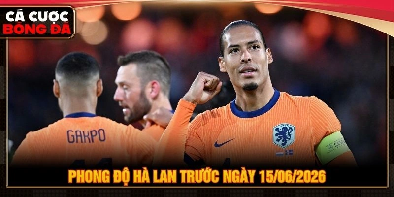Phong độ Hà Lan trước ngày 15/06/2026