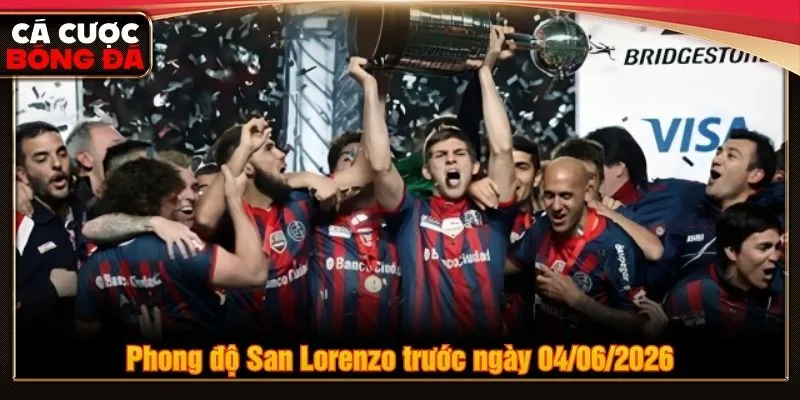 Phong độ San Lorenzo trước ngày 04/06/2026